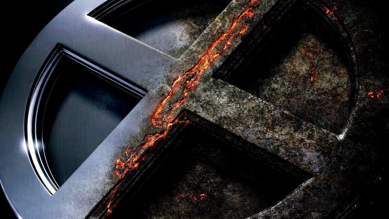 X-Men Logo with Fire