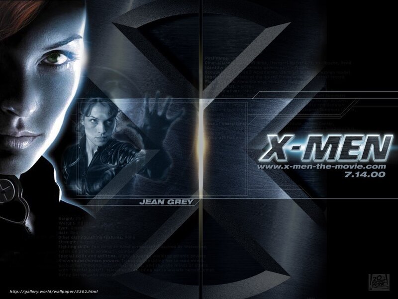 X-Men movie poster featuring Jean Grey