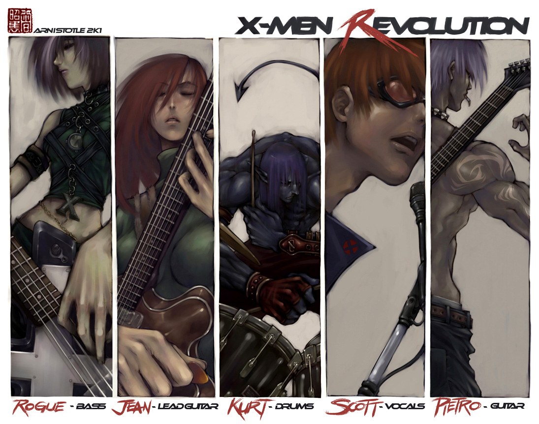 X-Men Revolution band artwork