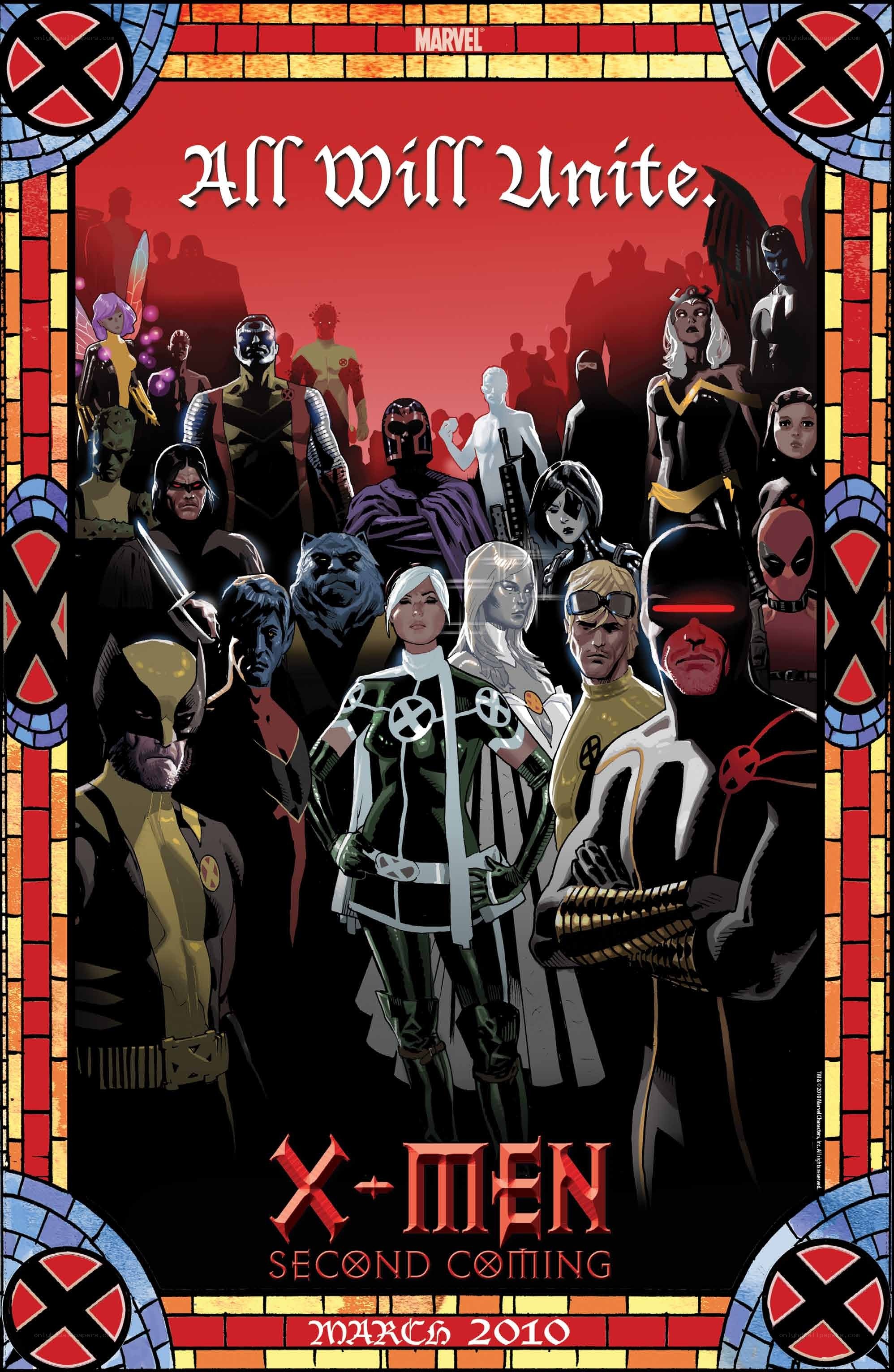X-Men Second Coming poster