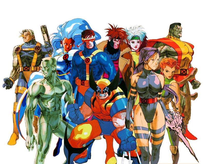 X-Men Team Group — Blue, Heroic
