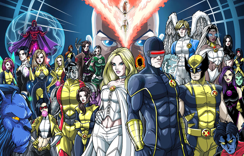X-Men Team Group — Blue