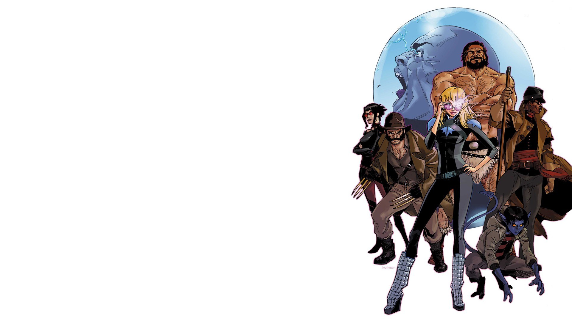 X-Men team group portrait