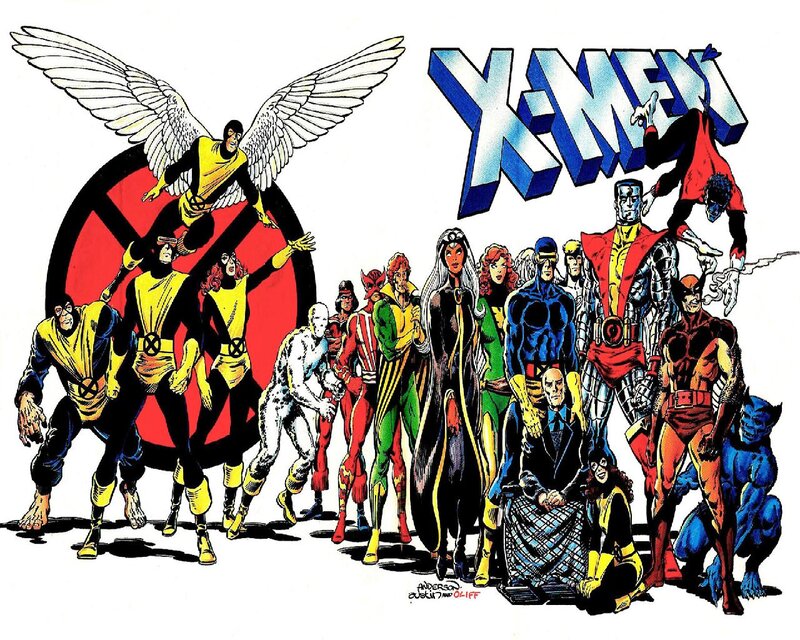 X-Men Team Group — Red, Heroic
