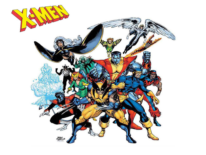 X-Men Team Group — Yellow, Heroic