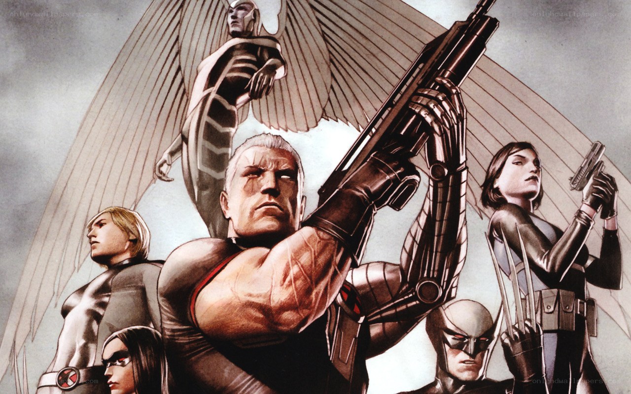 X-Men team in action