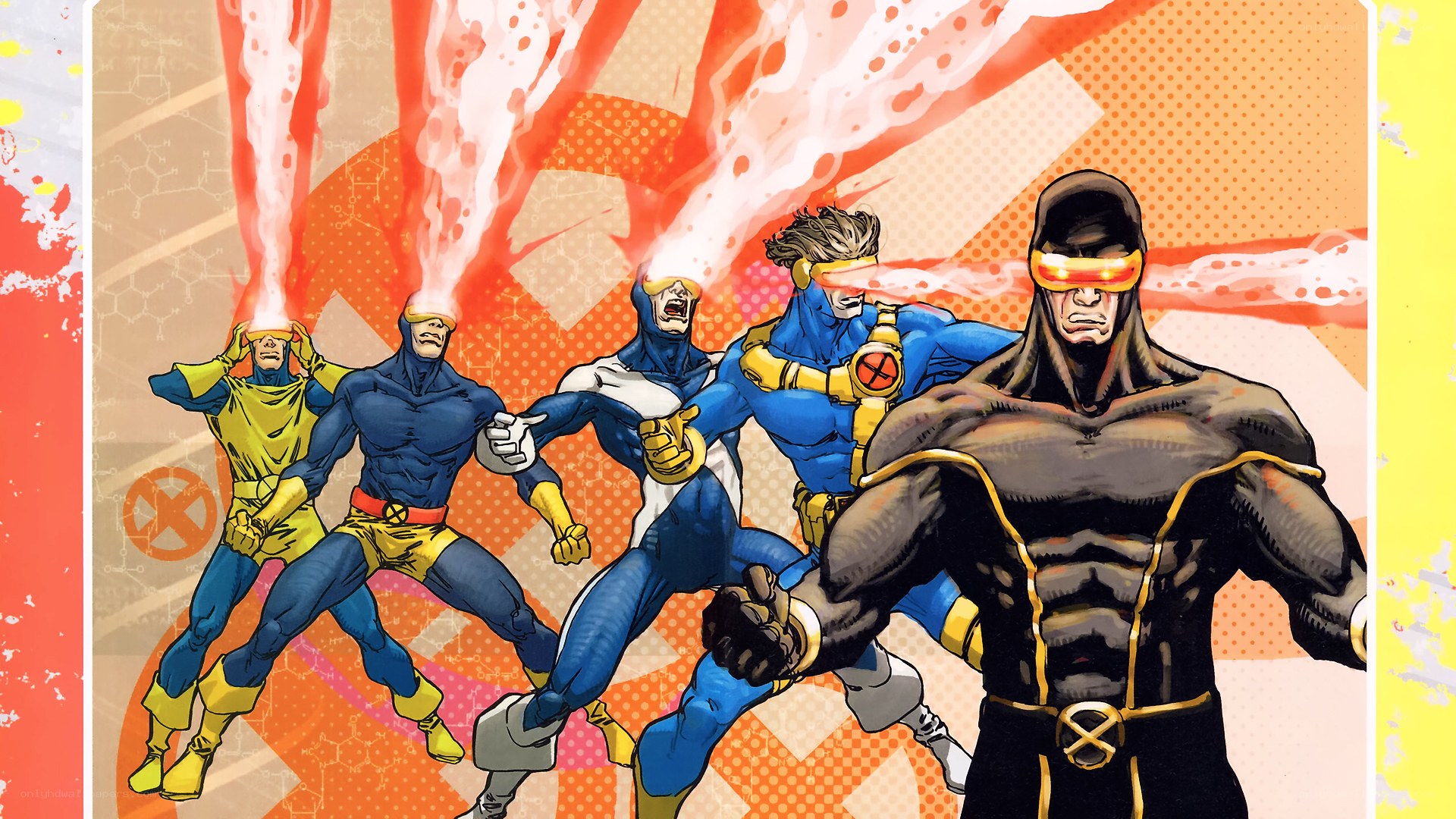 X-Men team in action