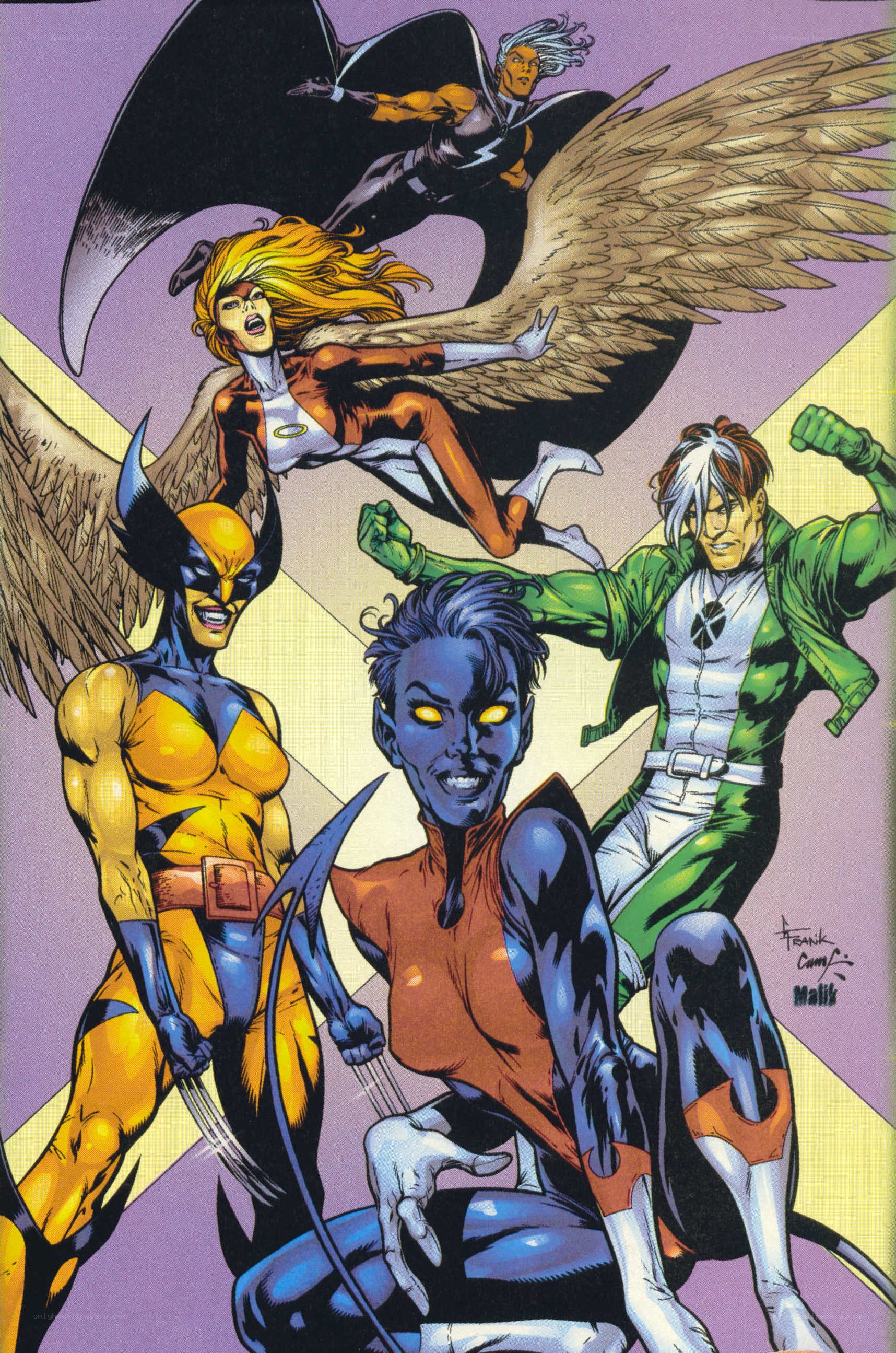 X-Men team in action