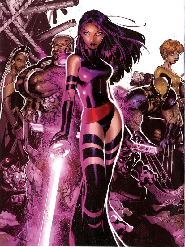 X-Men team in action