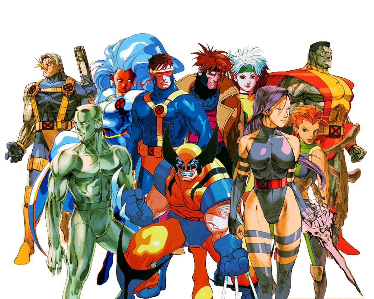 X-Men team lineup
