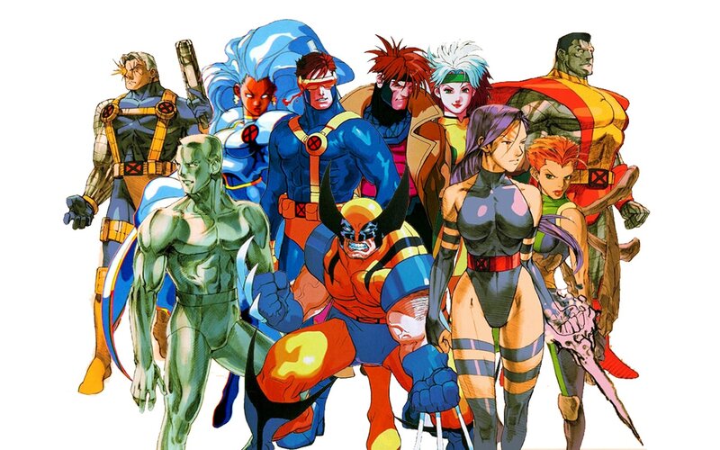 X-Men team lineup