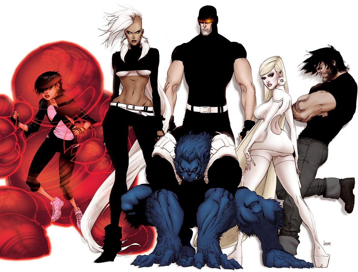 X-Men team lineup