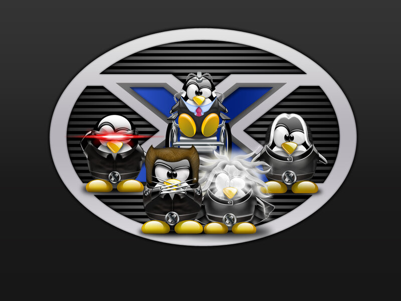 X-Men themed penguin characters