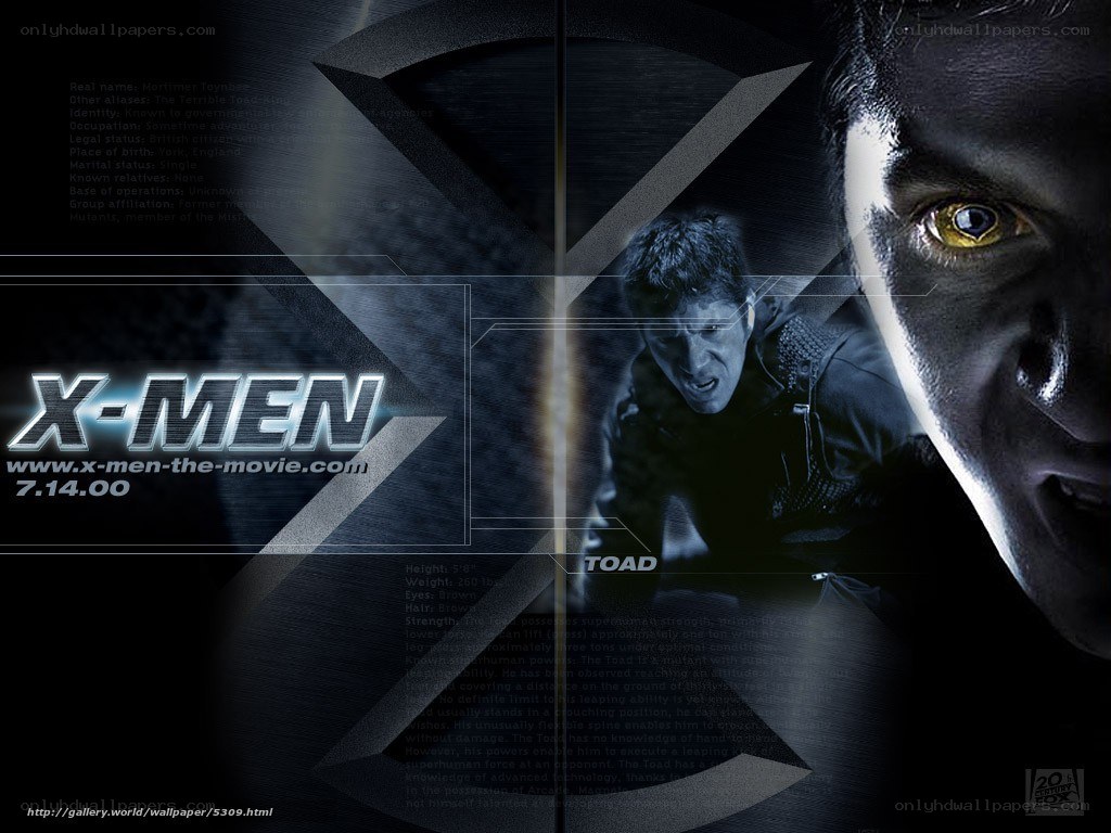 X-Men Toad character poster