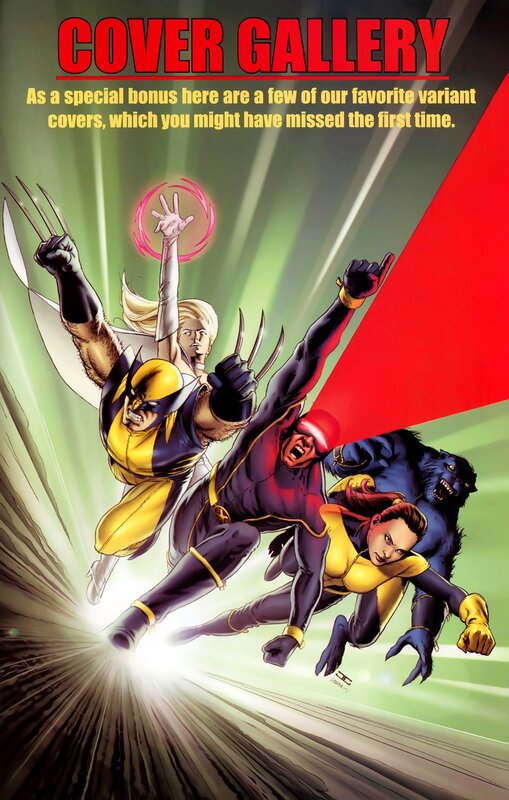 X-Men variant cover gallery