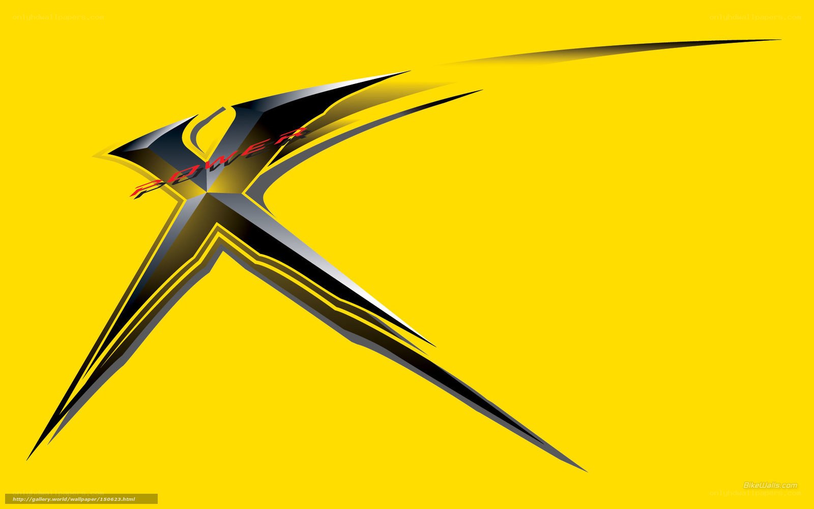 X Power logo on yellow