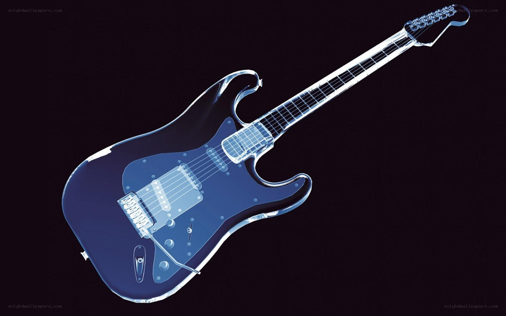 X-ray electric guitar