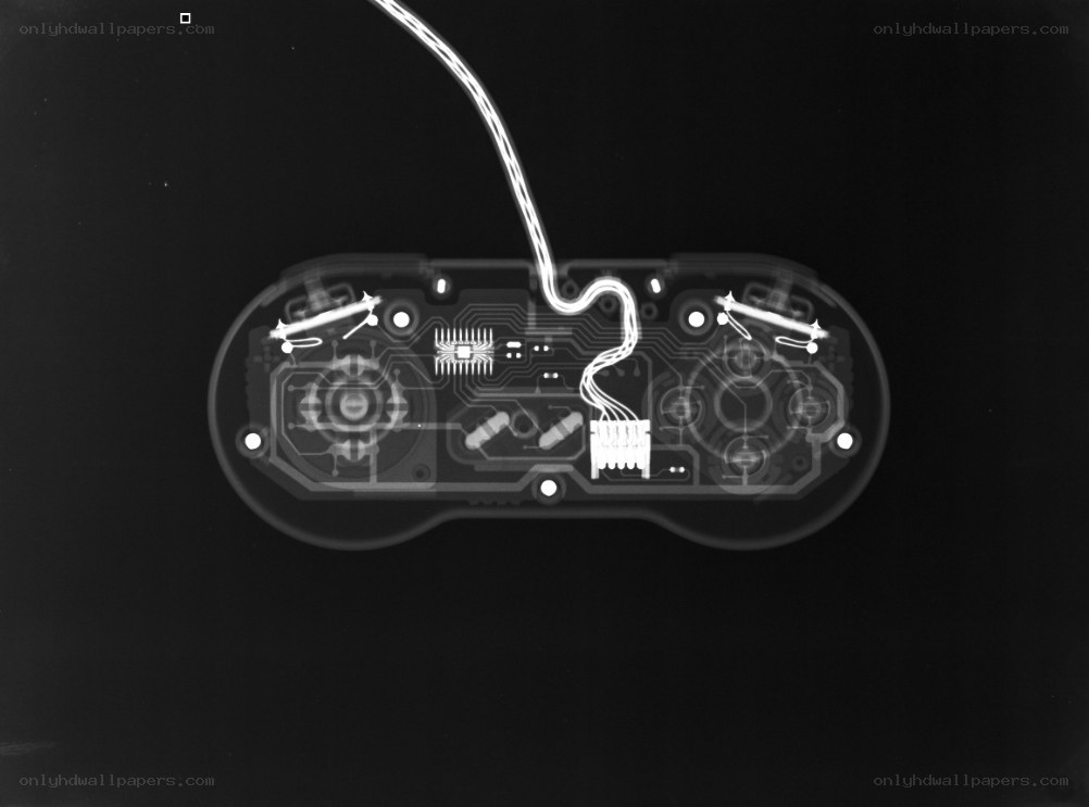 X-ray of a game controller