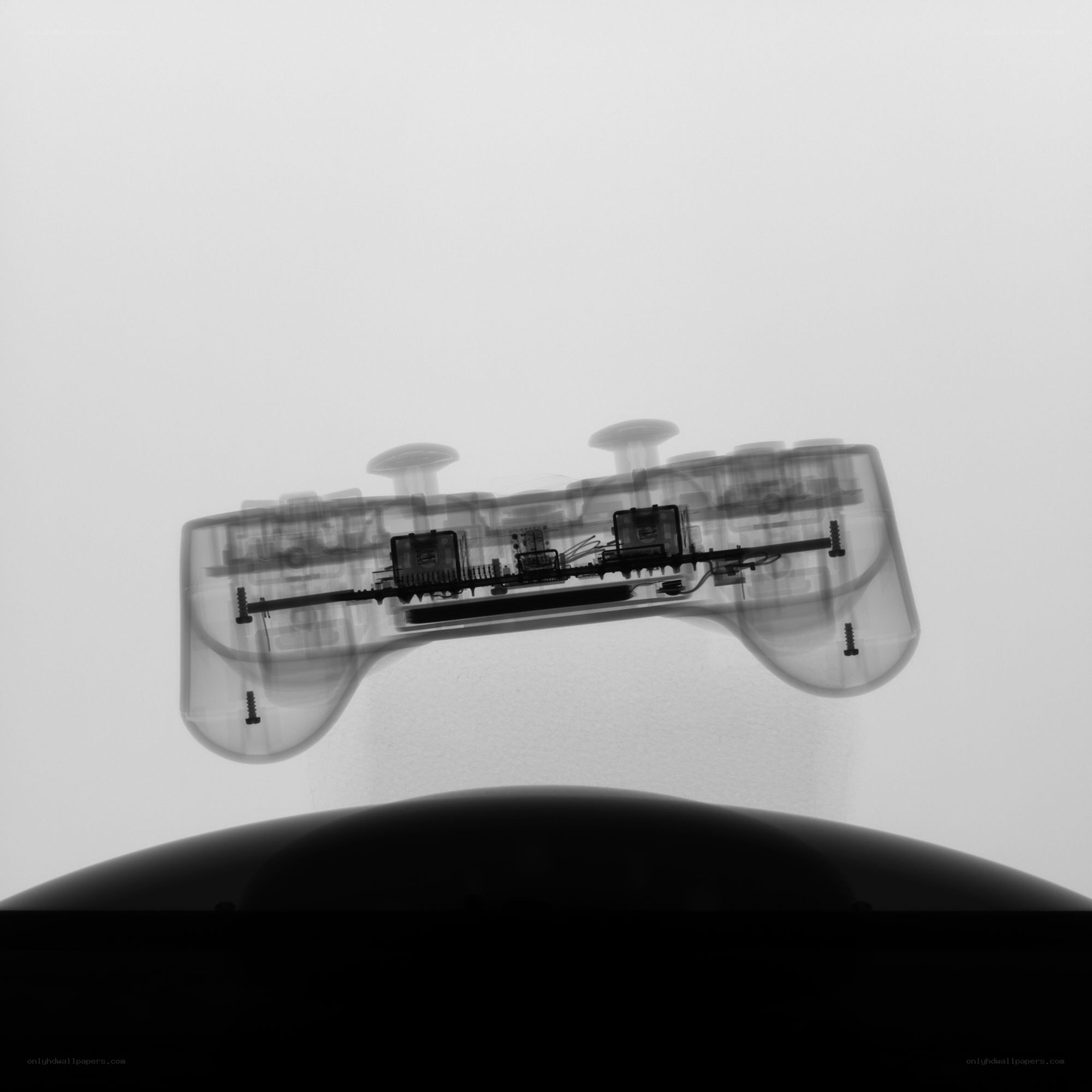 X-ray of a game controller
