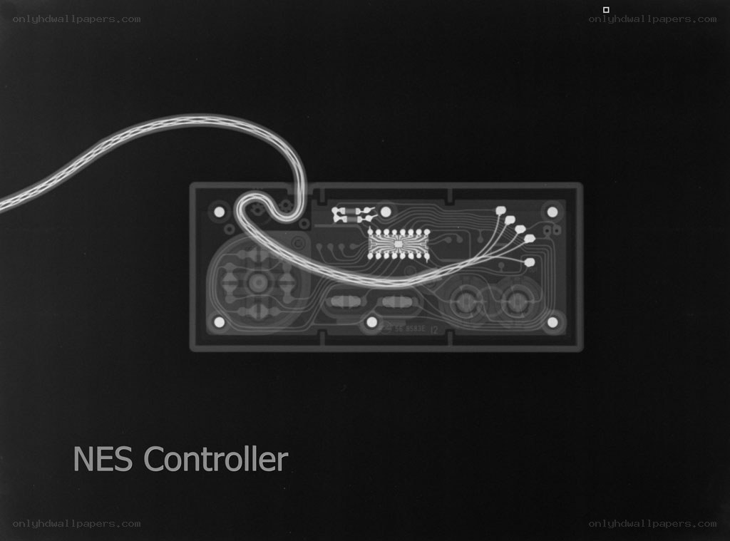 X-ray of a NES controller