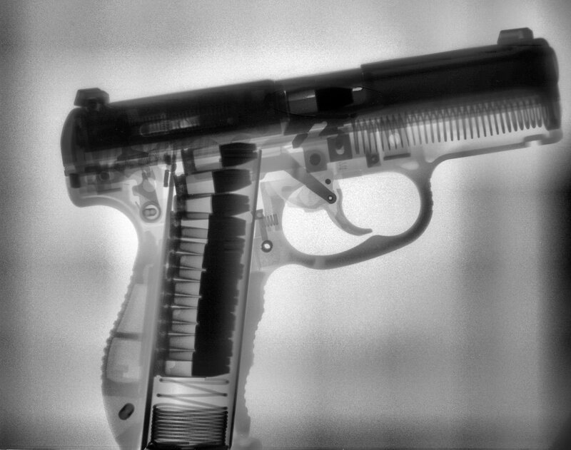 X-ray of Handgun