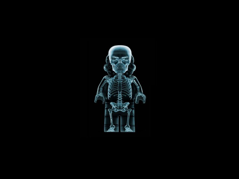 X-ray of Lego Figure