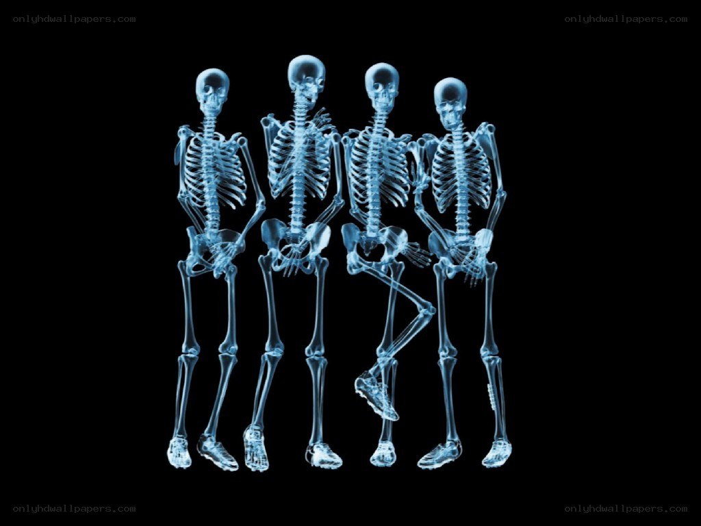 X-ray skeletons in a row