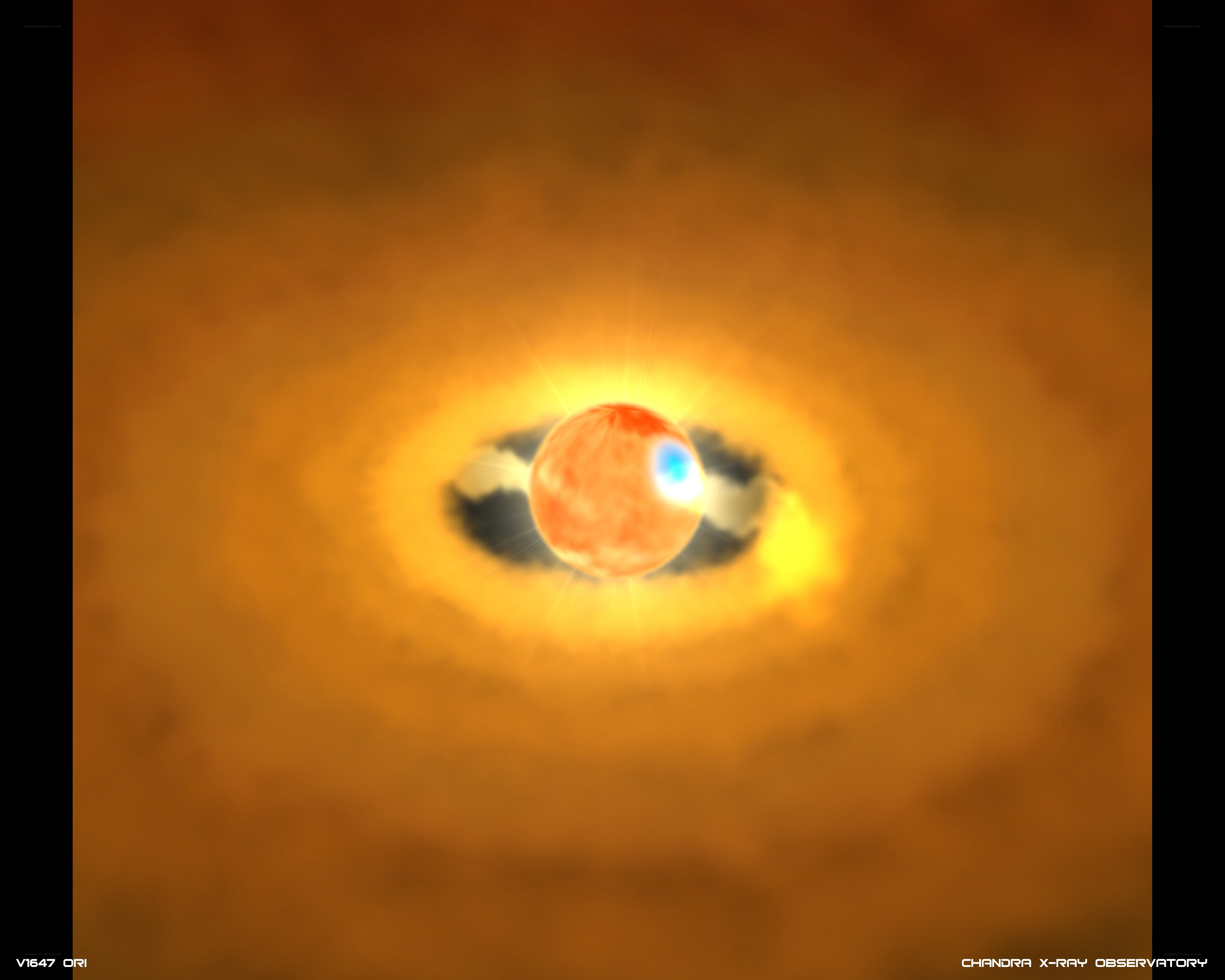 X-ray view of a star system