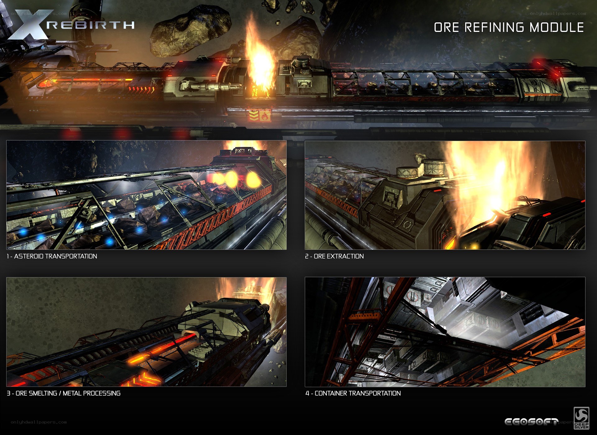 X Rebirth Ore Refining Module