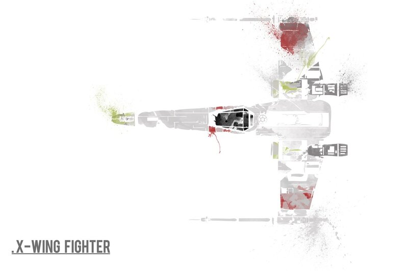 X-wing Fighter Aircraft