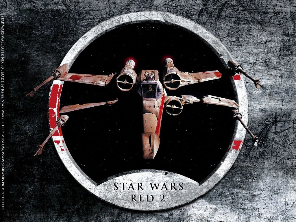 X-wing fighter from Star Wars