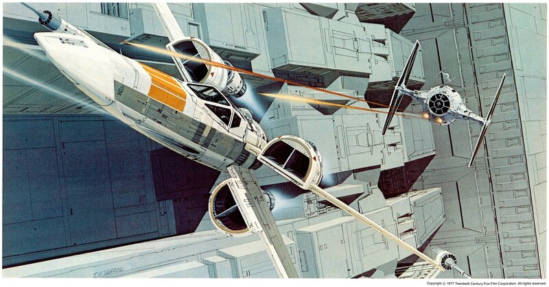X-wing Fighter in Combat