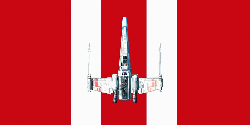 X-wing Fighter — Red