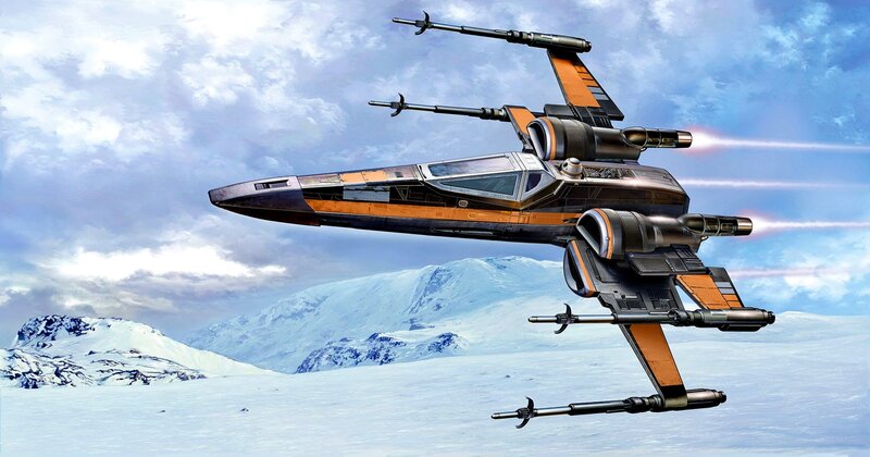 X-wing Fighter — White