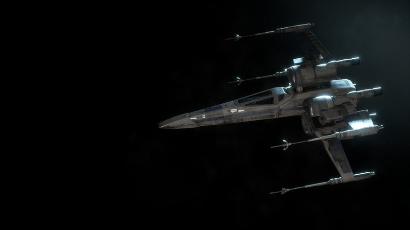 X-wing Starfighter — Black, Dark