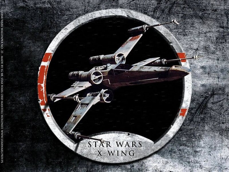 X-wing Starfighter — Black