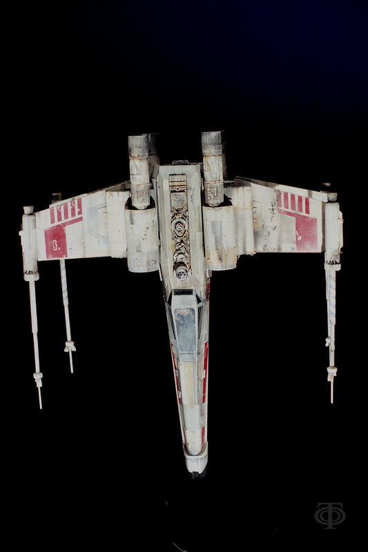 X-wing starfighter model
