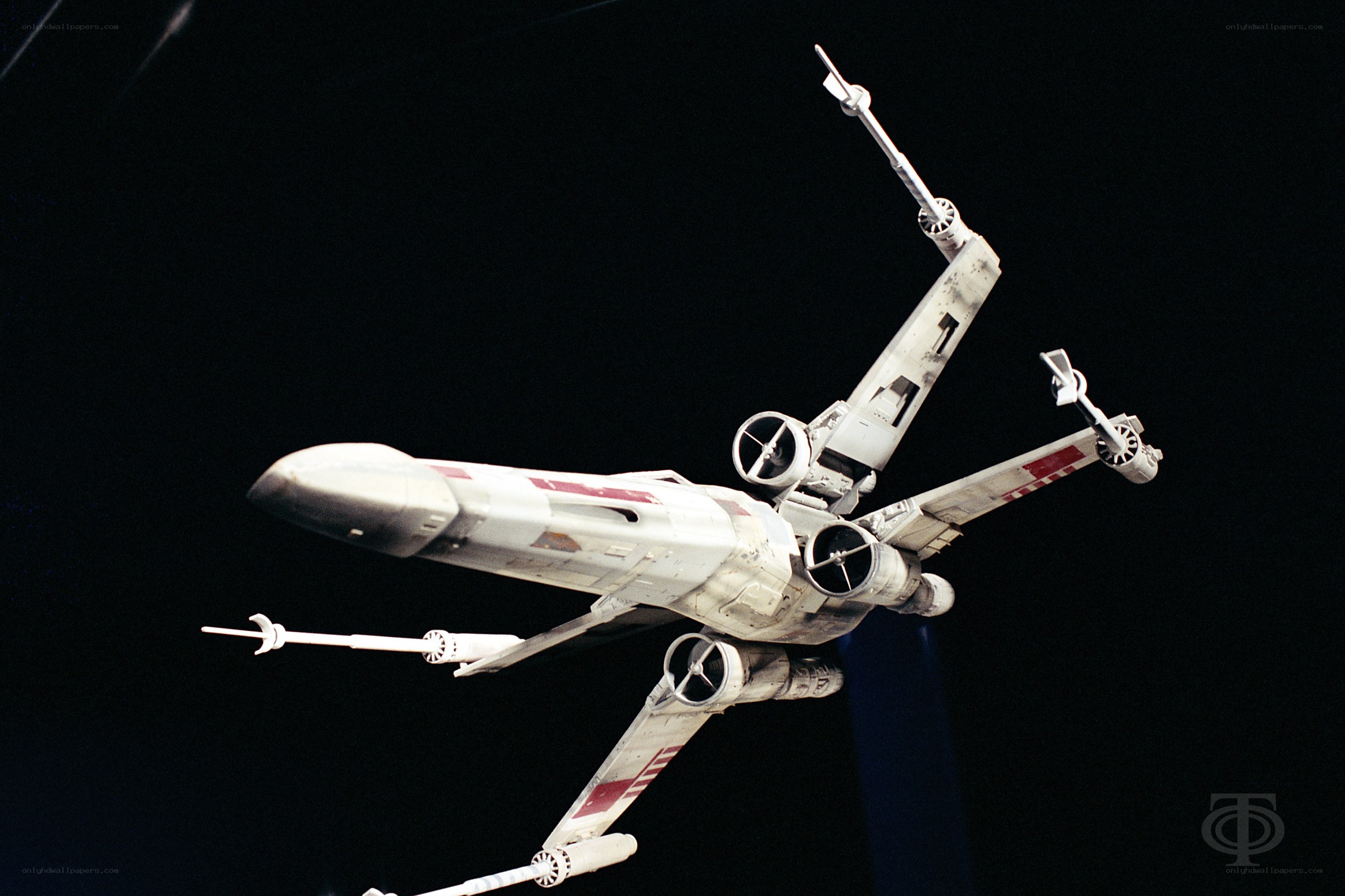 X-wing starfighter model