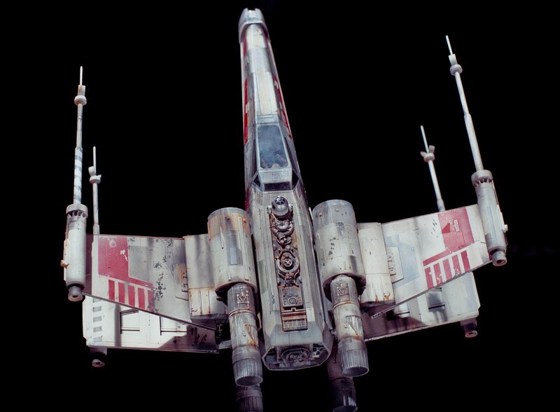 X-wing Starfighter — White, Dramatic