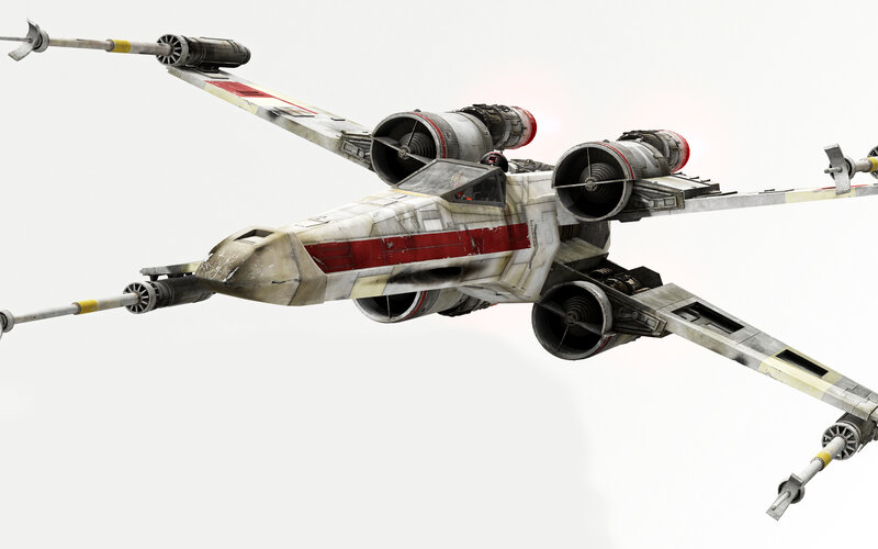 X-wing Starfighter — White