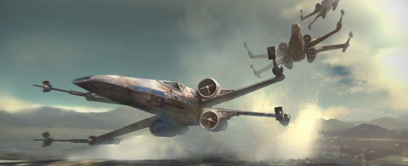 X-wing Starfighters — Gray