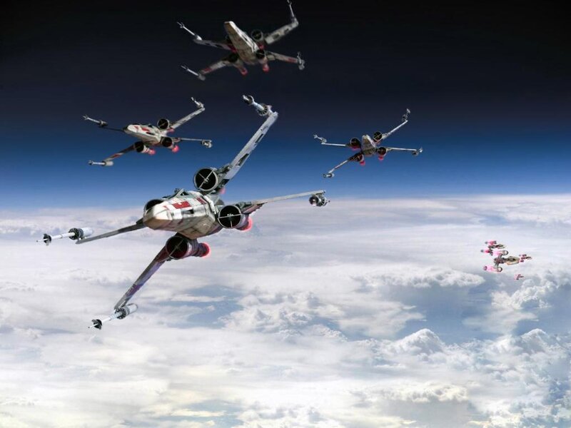 X-wing Starfighters