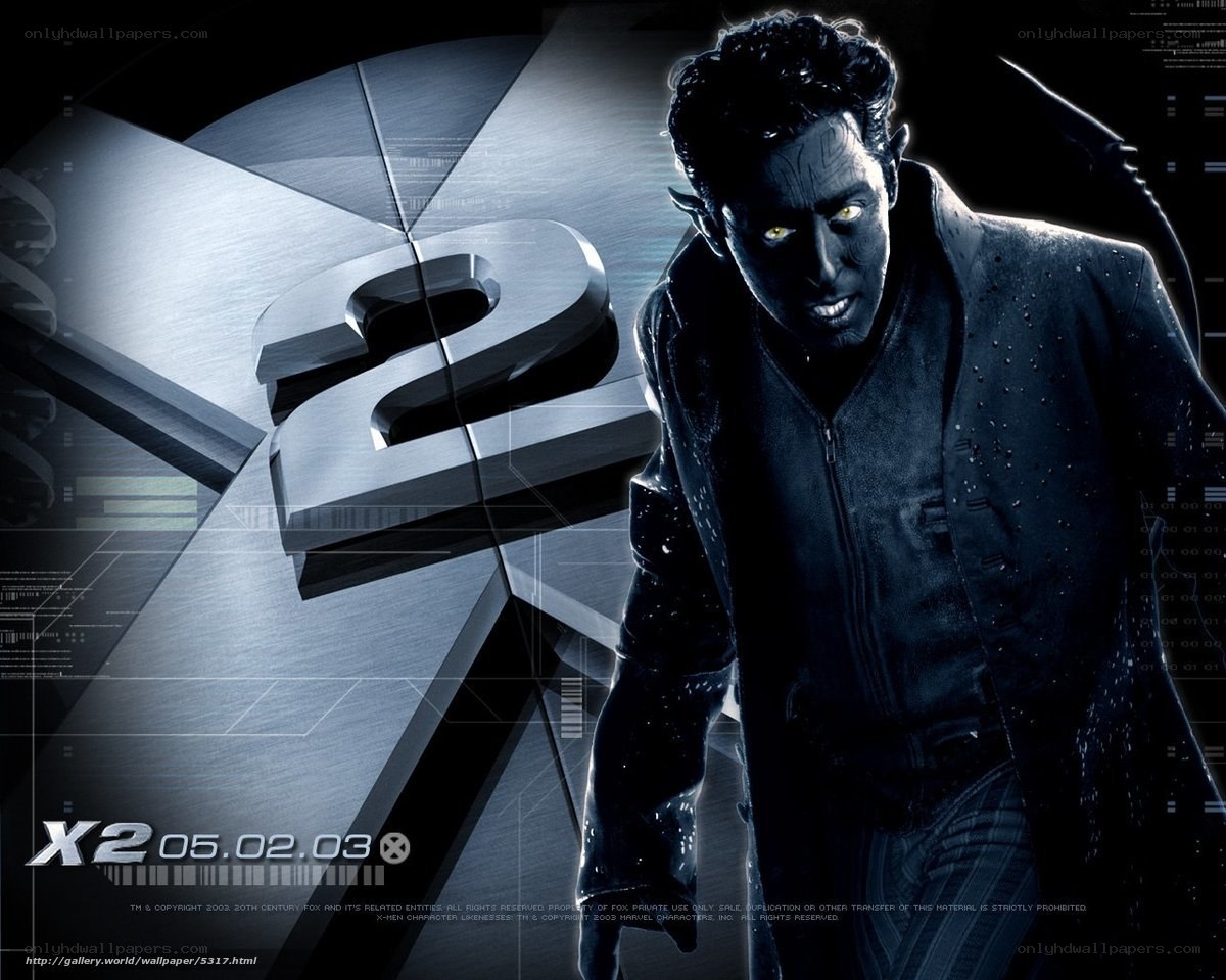 X2 movie character poster