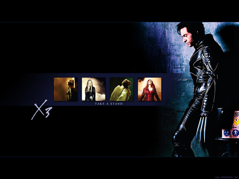 X3 movie promotional wallpaper