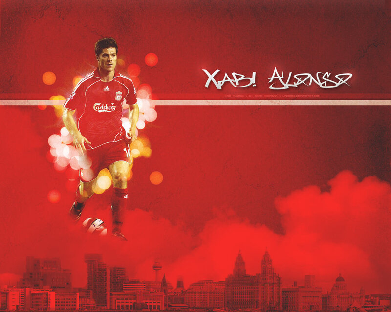 Xabi Alonso Liverpool wallpaper