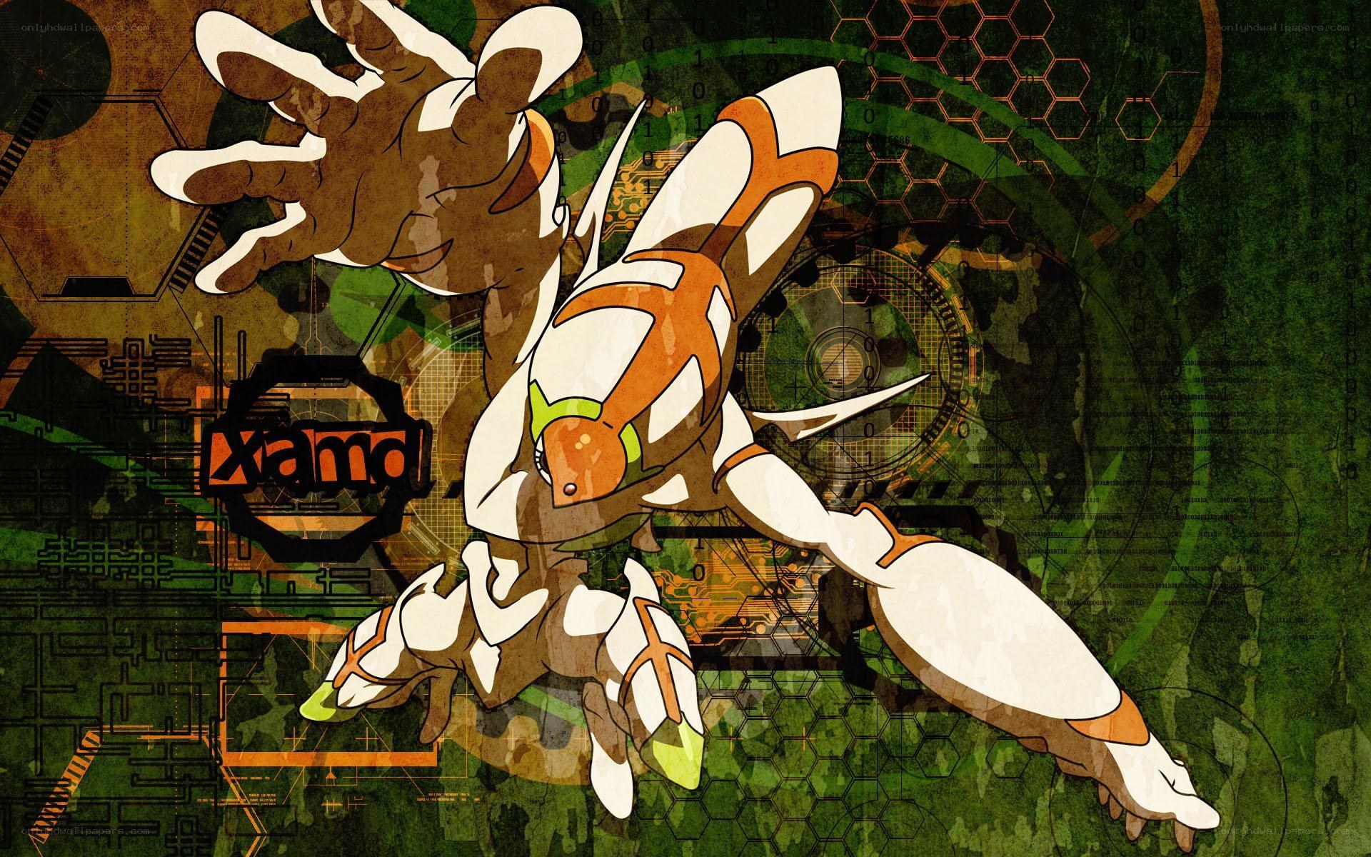 Xamd character artwork