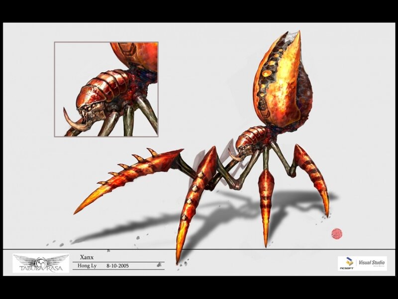 Xanx creature concept art