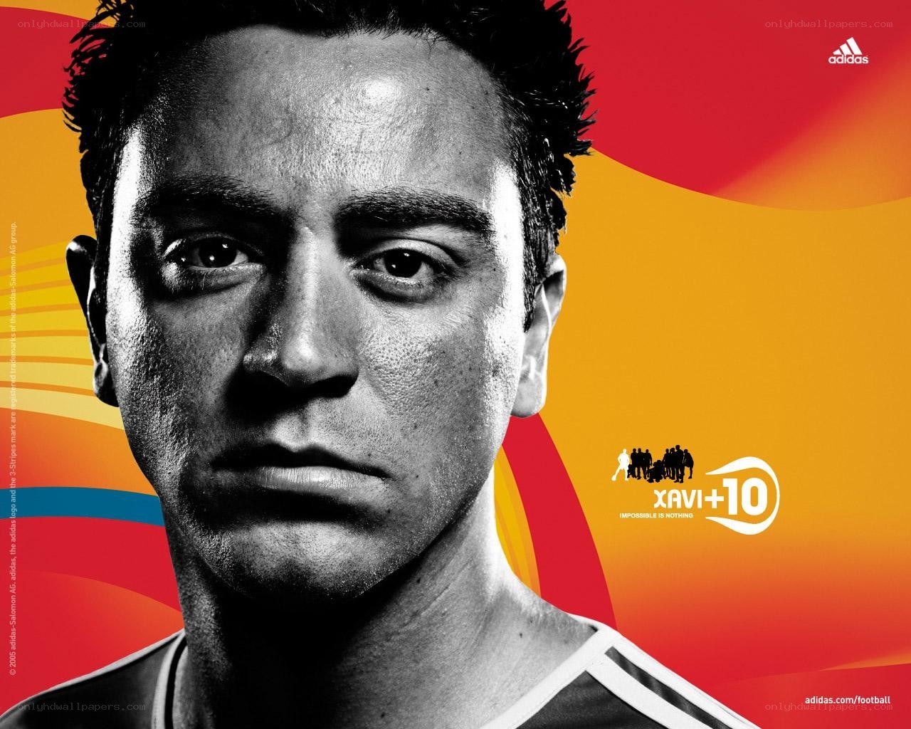 Xavi football advertisement