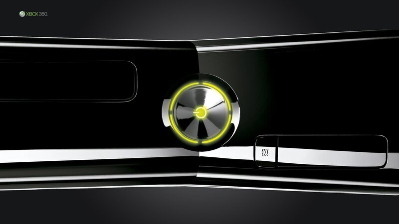 Xbox 360 Console — Black, Dramatic
