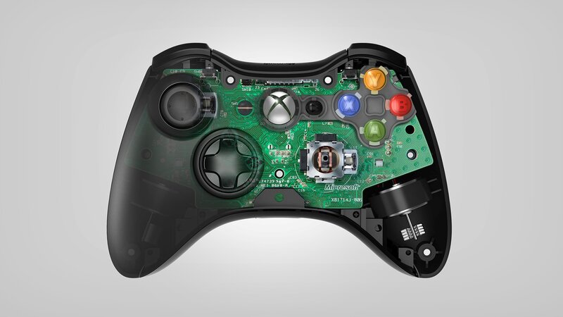 Xbox 360 controller internals